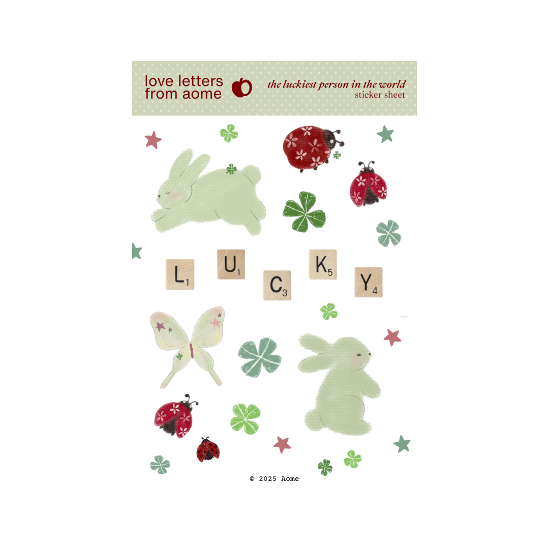 Lucky Sticker Sheet image 0
