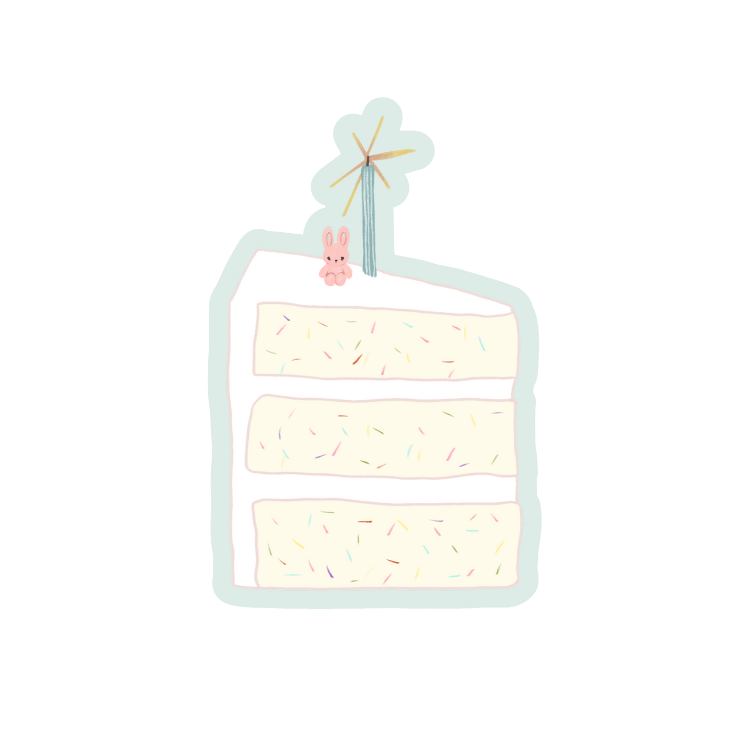 April 2026 Birthday Sticker