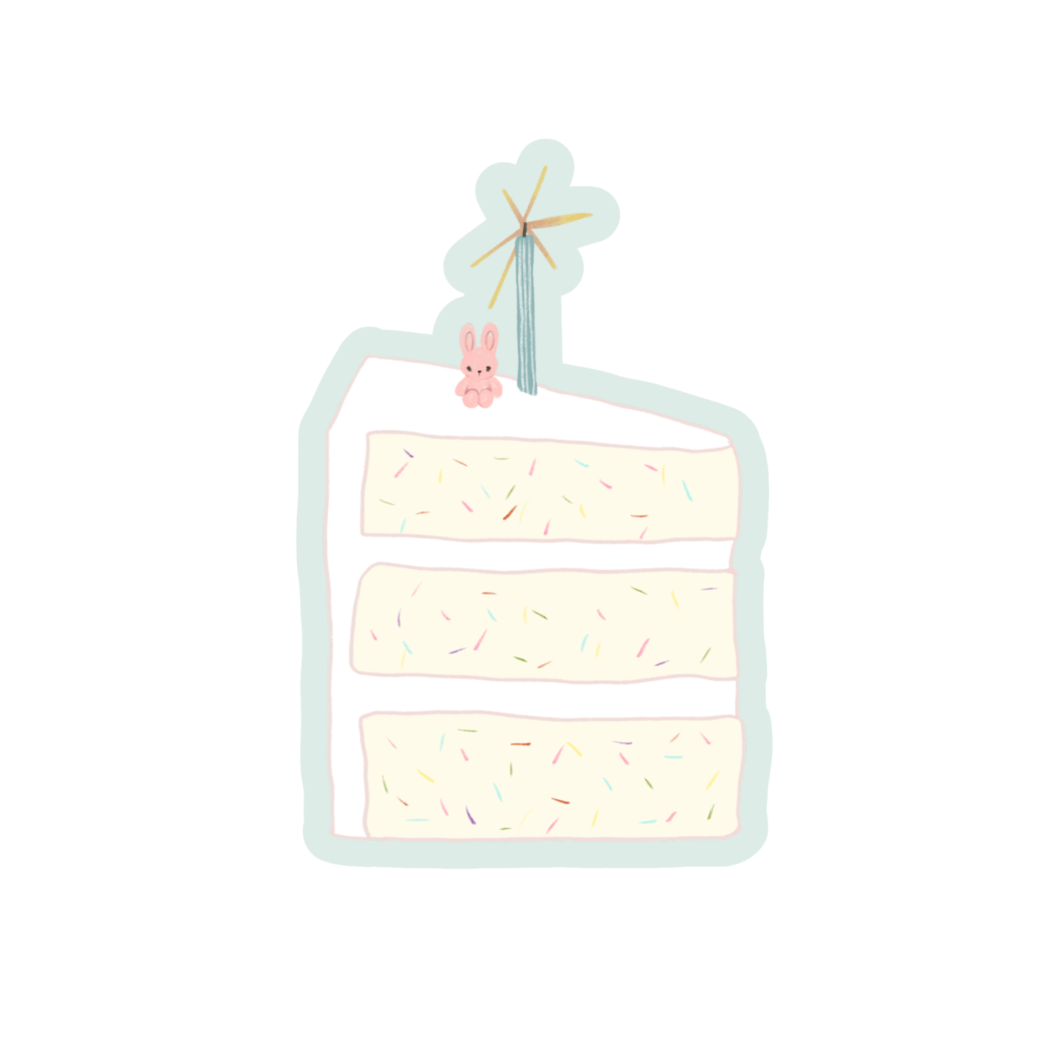 April 2026 Birthday Sticker