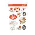 California Poppy Sticker Sheet