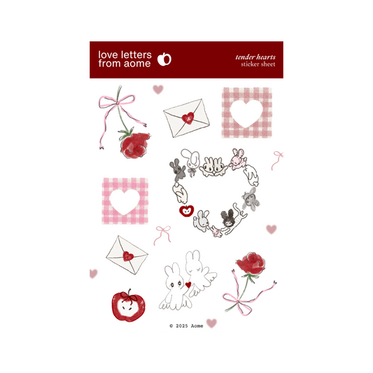 Tender Hearts Sticker Sheet image 0