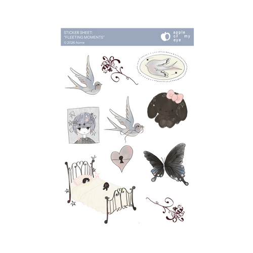"Fleeting Moments" Sticker Sheet