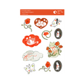 "California Poppy" Sticker Sheet