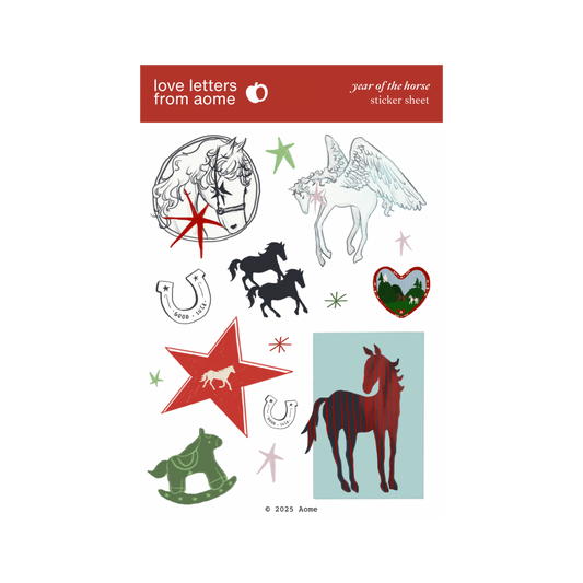 Free to Run Sticker Sheet