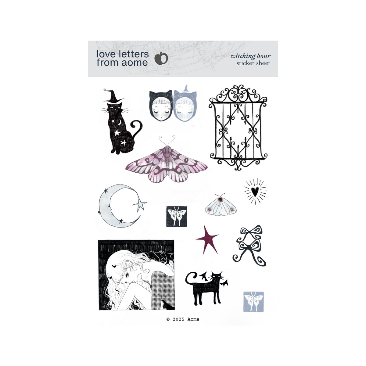 "Witching Hour" Sticker Sheet
