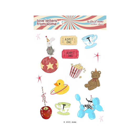 Summer Carnival Sticker Sheet