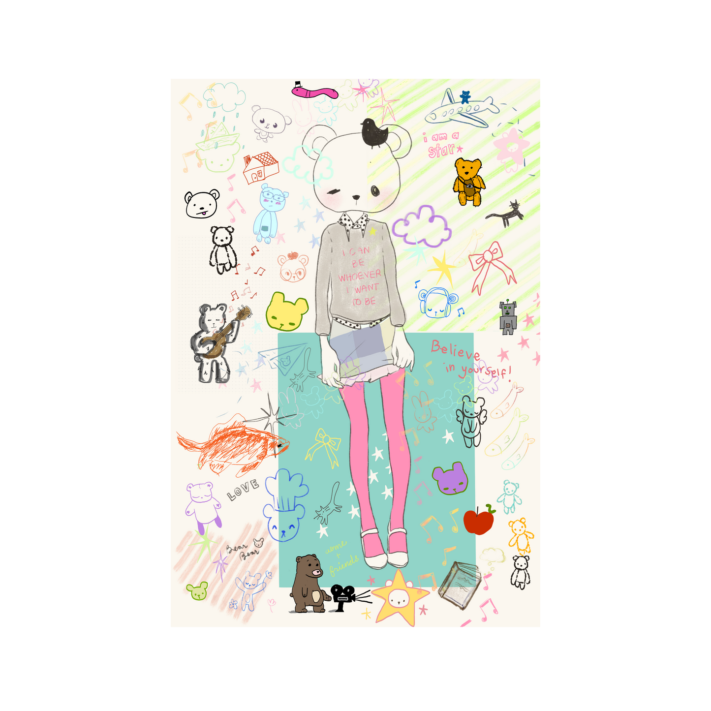 March 2026 Postcard Print