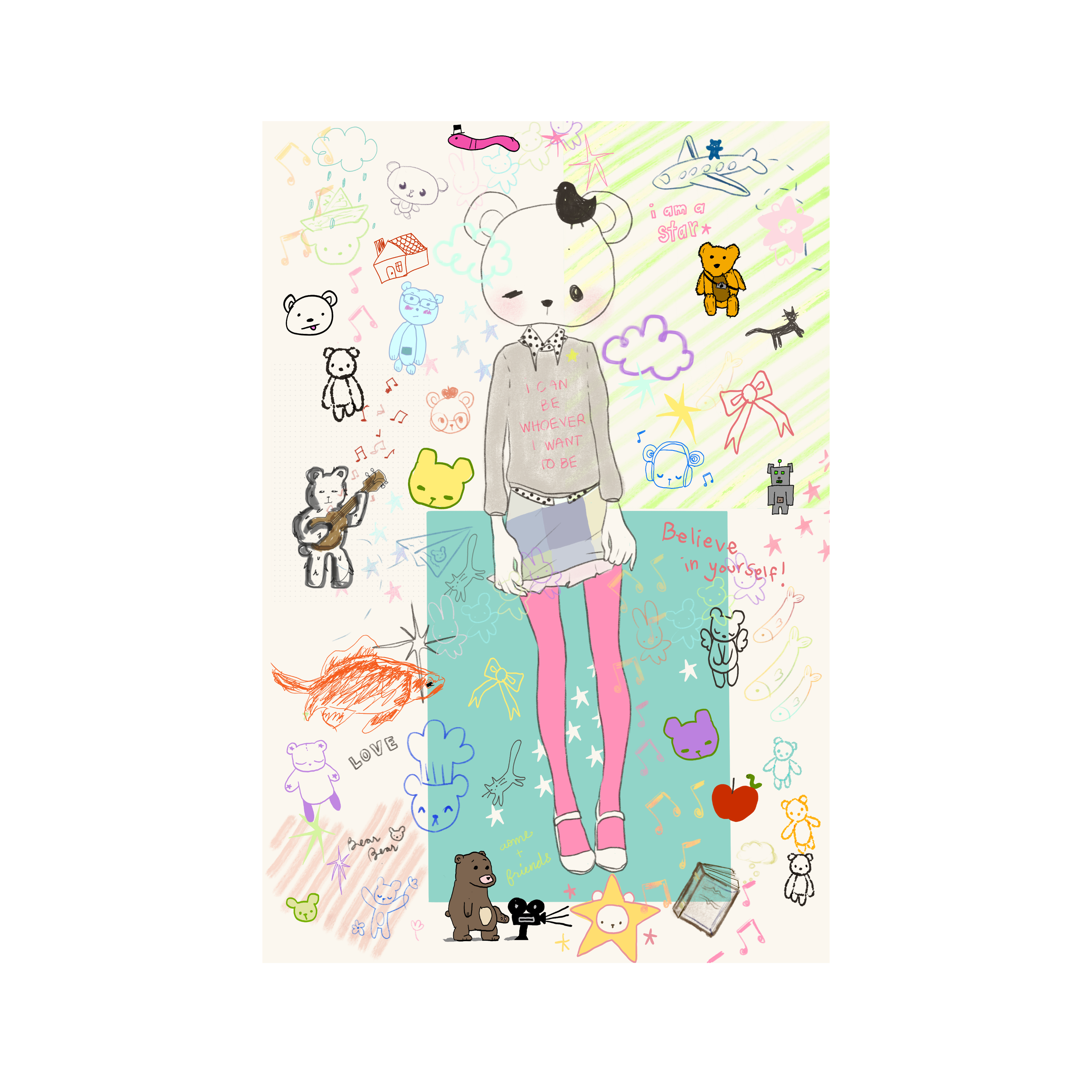 March 2026 Postcard Print